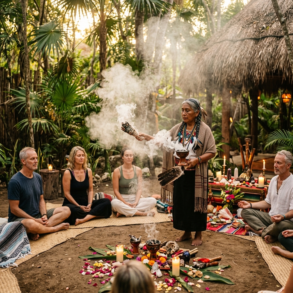El escenario espiritual y de meditación de Tulum: una guía honesta para 2026