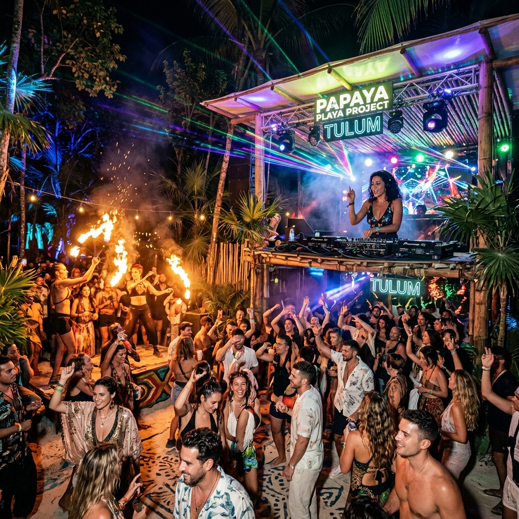 Vida nocturna de Tulum: la guía honesta para 2026
