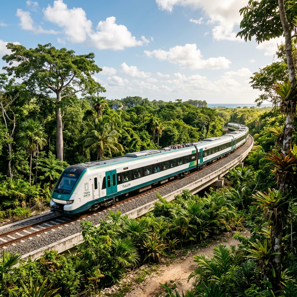 Guía del Tren Maya — Usando el Tren Maya para llegar a Tulum en 2026