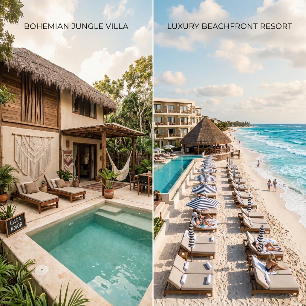 Airbnb vs hotel en Tulum: ¿cuál es mejor para 2026?
